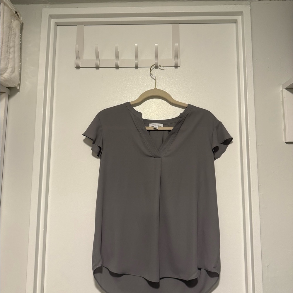 Calvin Klein Olive Green Blouse